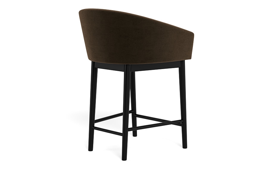 Destin Wood Framed Upholstered Stool - Image 4