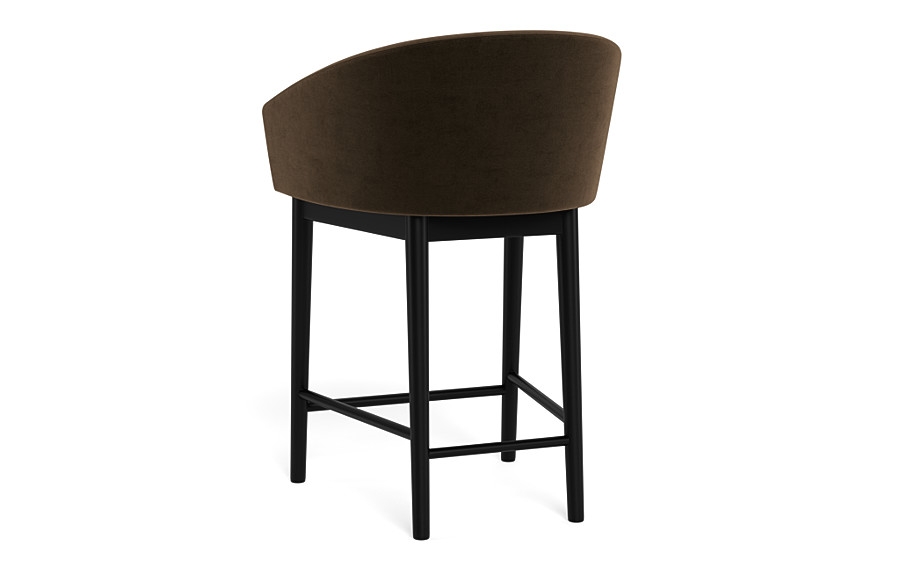 Destin Wood Framed Upholstered Stool - Image 3