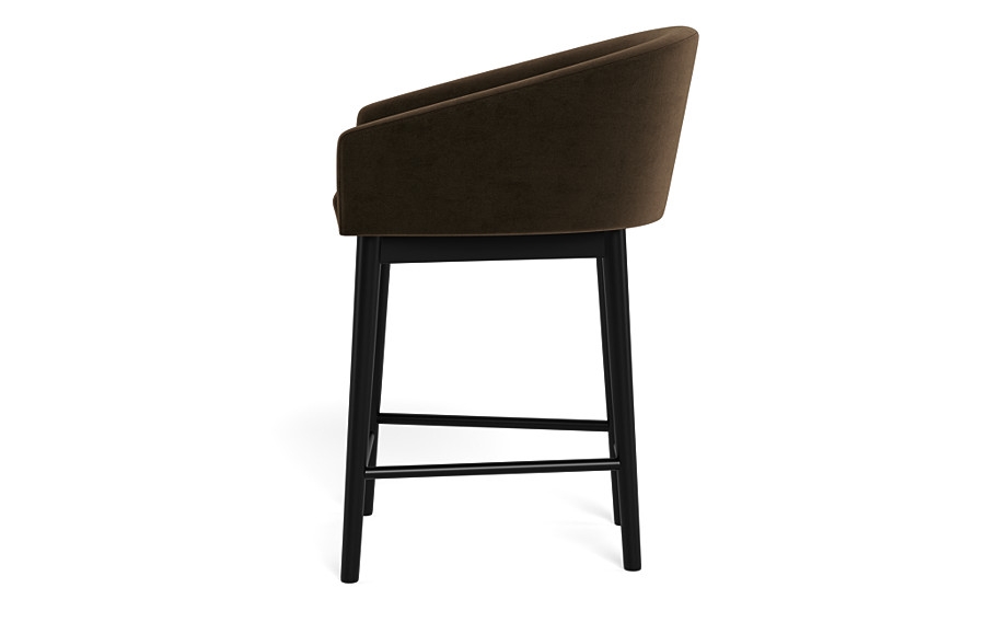 Destin Wood Framed Upholstered Stool - Image 2