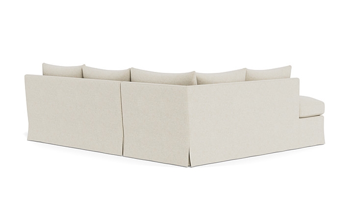 Sloan Slipcovered 3-Seat  Bumper Sectional - Image 2