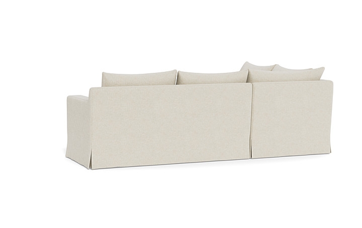 Sloan Slipcovered 3-Seat  Bumper Sectional - Image 1