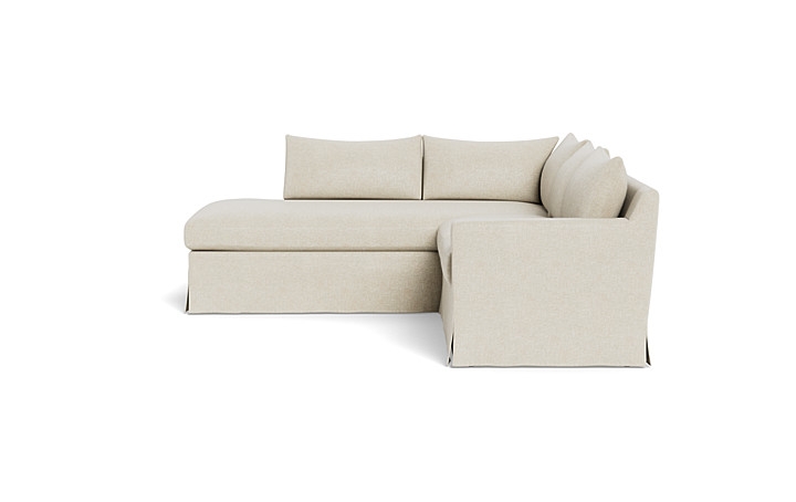 Sloan Slipcovered 3-Seat  Bumper Sectional - Image 3