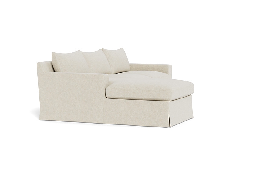 Sloan Slipcovered  Chaise Sectional - Image 2
