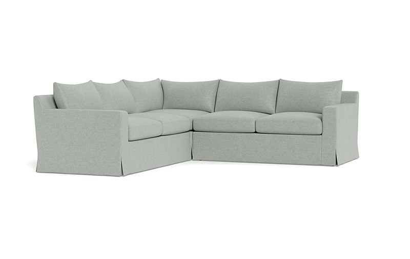 Sloan Slipcovered Corner 4-Seat Sectional Sofa - Image 3