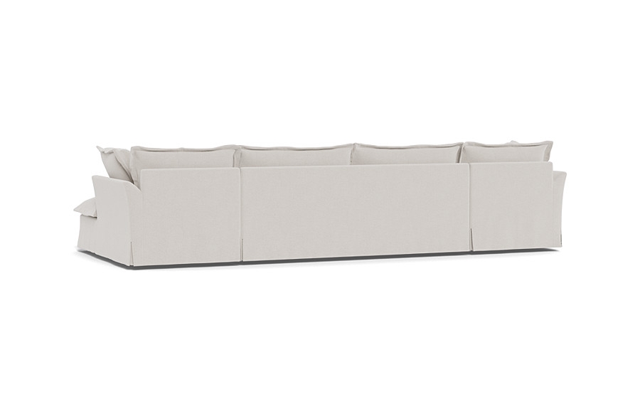 Skylar Slipcovered 3 Piece (4 Seat) U Chaise Sectional - Image 2