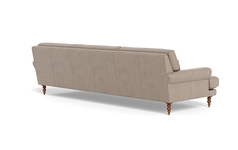 Maxwell Leather 3-Seat Sofa by Apartment Therapy - Image 4