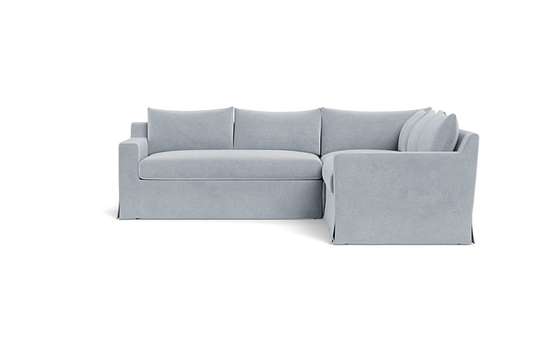 Sloan Slipcovered Corner 4-Seat Sectional Sofa - Image 0