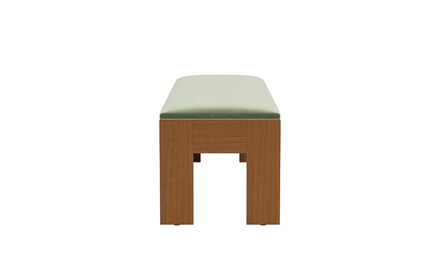 Cade Wood Framed Upholstered Storage Bench - Image 4