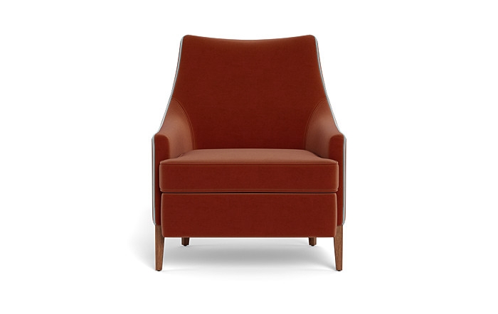 Kingsley Accent Chair with Contrast Piping - Image 0