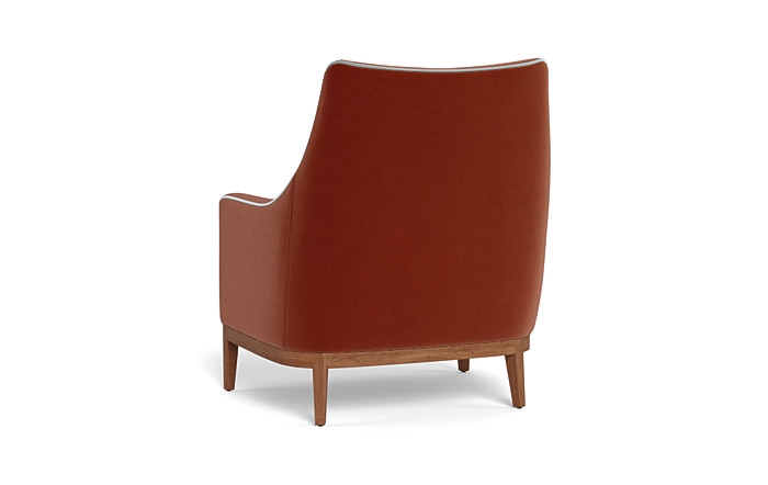 Kingsley Accent Chair with Contrast Piping - Image 4