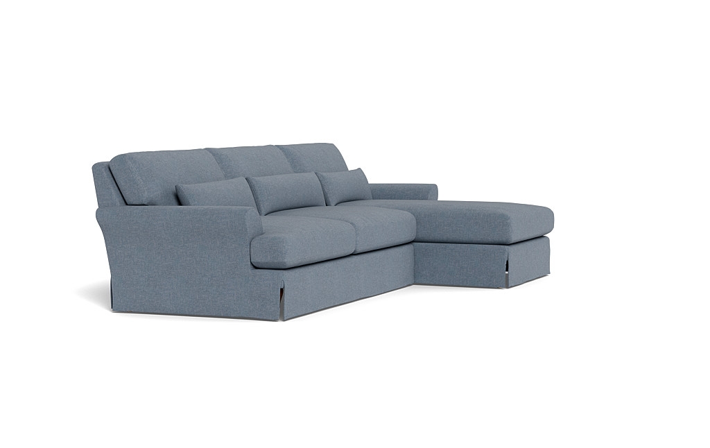 Maxwell Slipcovered Sectional Sofa with  Chaise by Apartment Therapy - Image 2