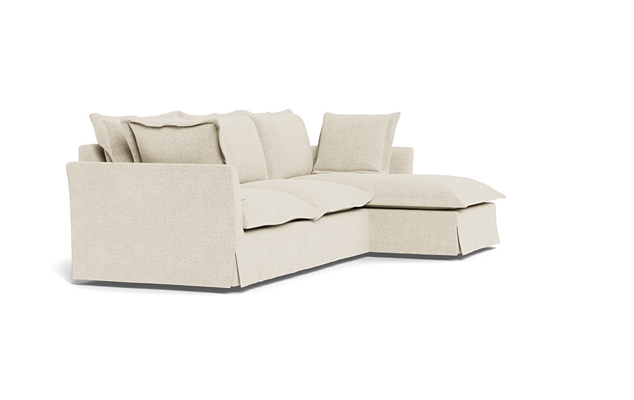 Skylar Slipcovered  Chaise Sectional - Image 2