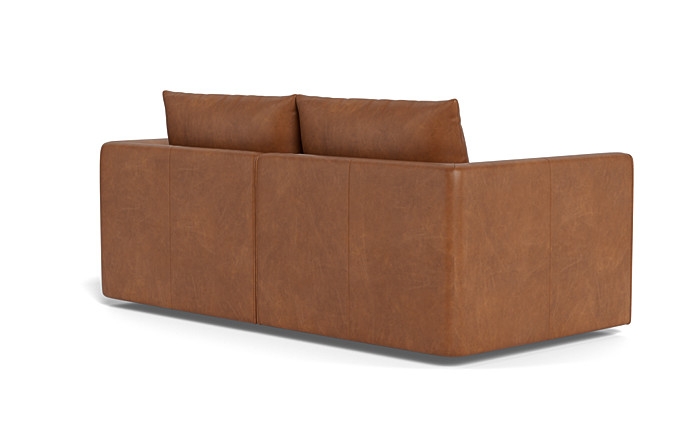 Beckham Leather Modular Fabric Loveseat - Image 4