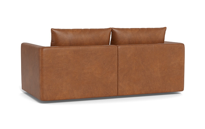 Beckham Leather Modular Fabric Loveseat - Image 3