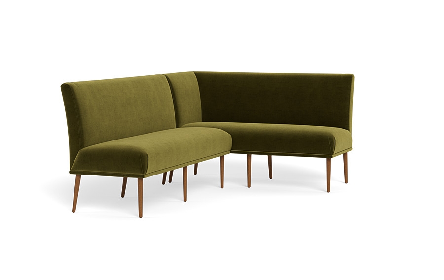 Dorian Upholstered Right Banquette with Tufting Option - Image 2