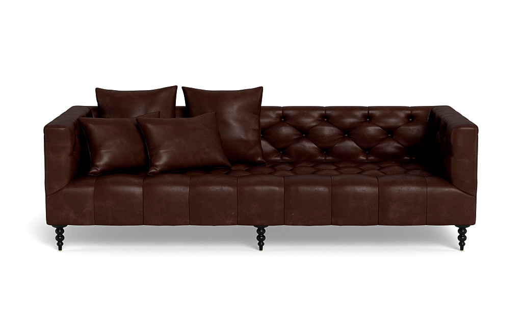 Ms. Chesterfield Leather Sofa by Apartment Therapy - Image 0