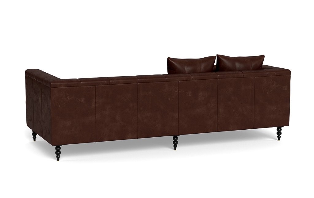 Ms. Chesterfield Leather Sofa by Apartment Therapy - Image 3