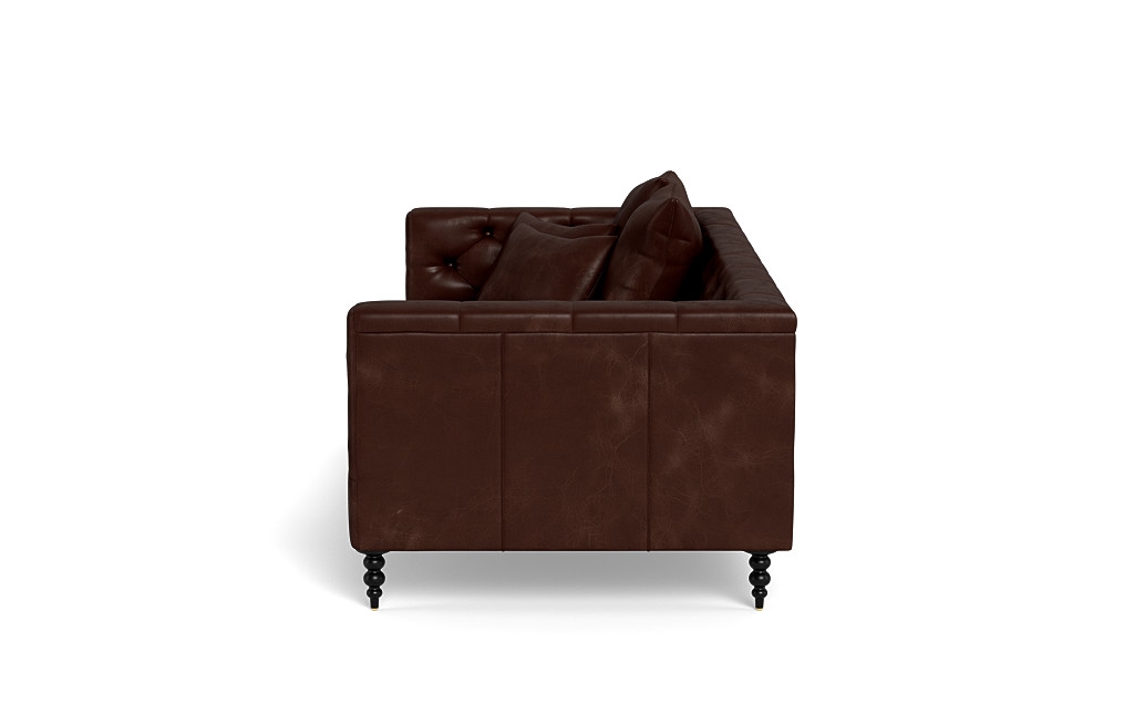 Ms. Chesterfield Leather Sofa by Apartment Therapy - Image 4