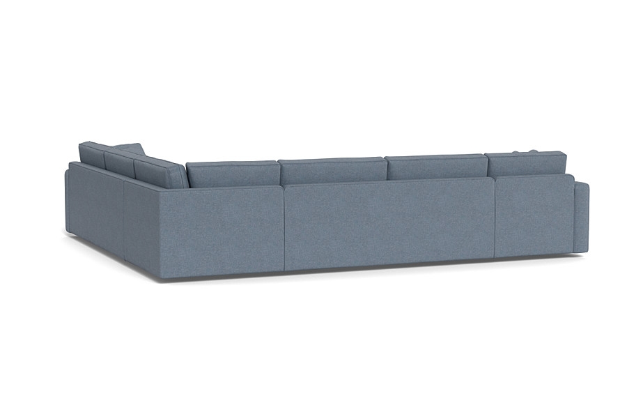 James 4-Piece 5-Seat Corner Chaise Sectional Left with Storage - Image 3