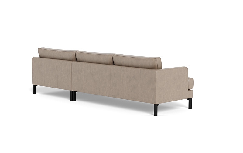 Winslow 3-Seat Leather  Chaise Sectional - Image 2