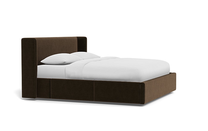 Graham Upholstered Bed with Storage Option - Image 3