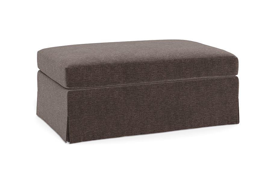 Sloan Slipcovered Ottoman - Image 3