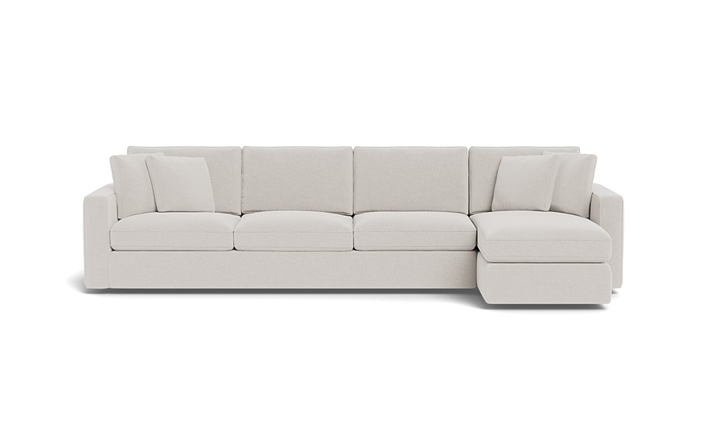 James 4-Seat Right Chaise Sectional with Storage - Image 0