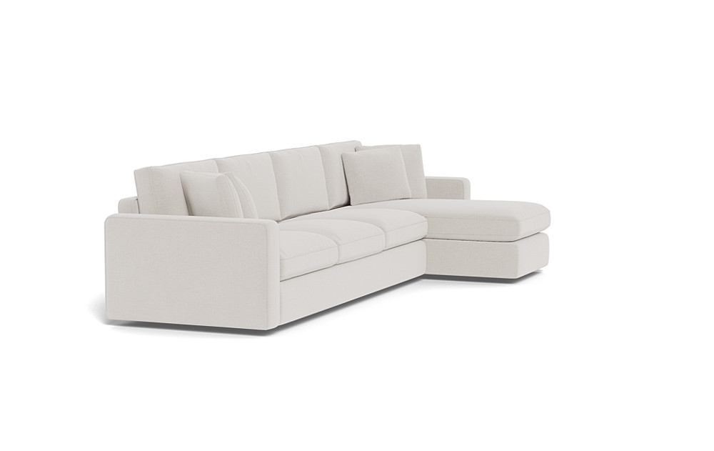 James 4-Seat Right Chaise Sectional with Storage - Image 1