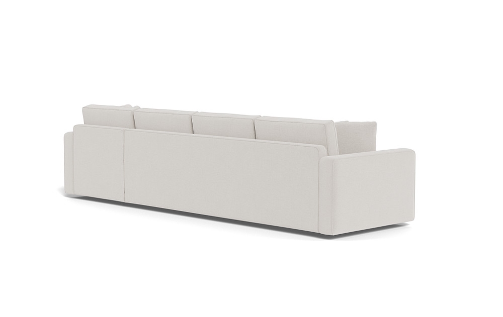 James 4-Seat Right Chaise Sectional with Storage - Image 3