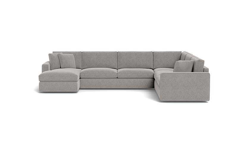 James 4-Piece 5-Seat Corner Chaise Sectional Left - Image 0