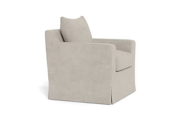 Sloan Slipcovered Petite Chair - Image 2