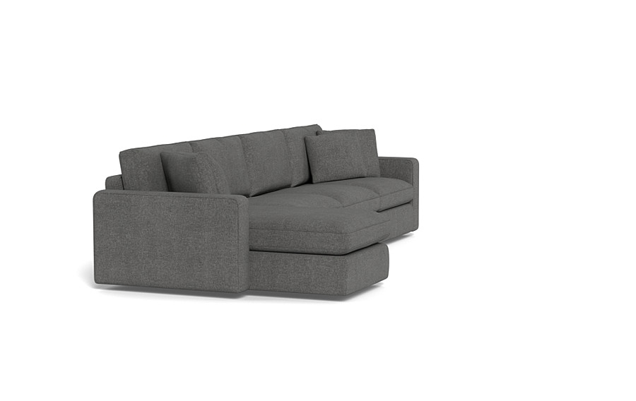 James 4-Seat Left Chaise Sectional with Storage - Image 4