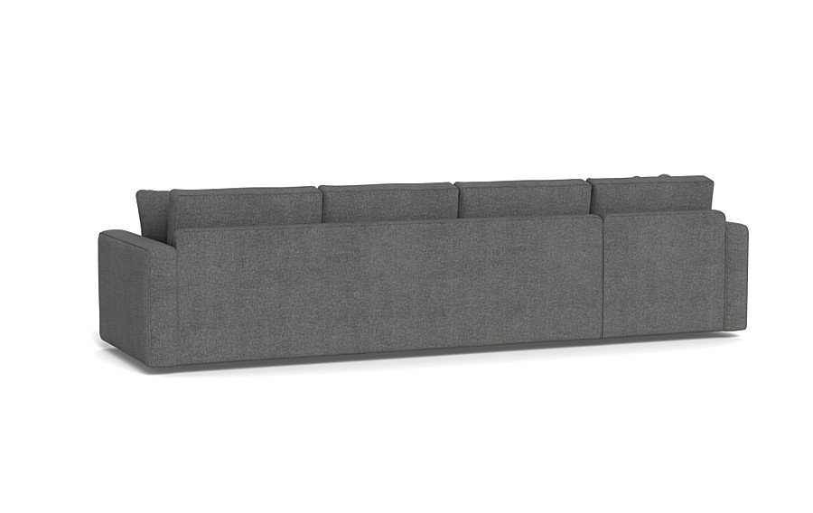 James 4-Seat Left Chaise Sectional with Storage - Image 2