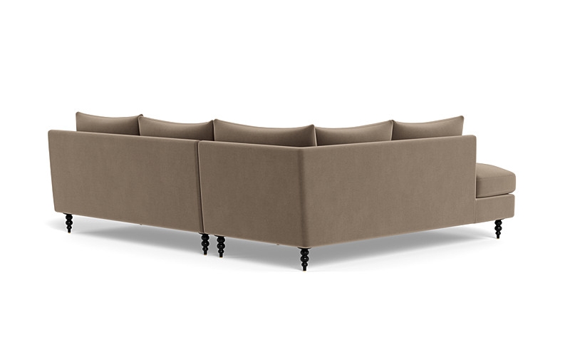 Sloan 3-Seat  Bumper Sectional - Image 1