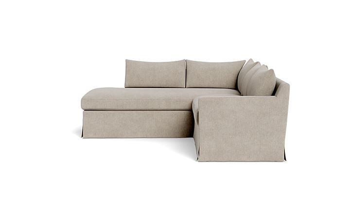 Sloan Slipcovered 3-Seat  Bumper Sectional - Image 4