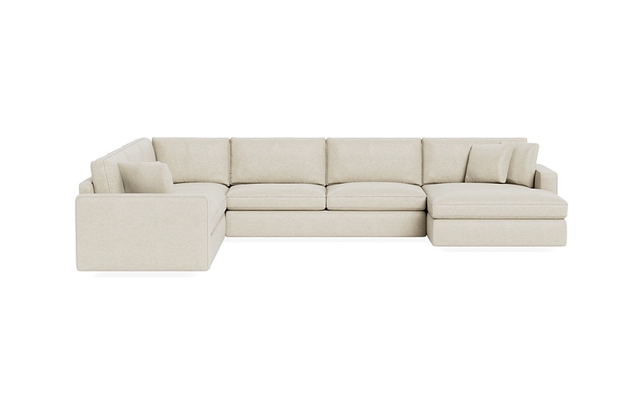 James 4-Piece 5-Seat Corner Chaise Sectional Right - Image 0