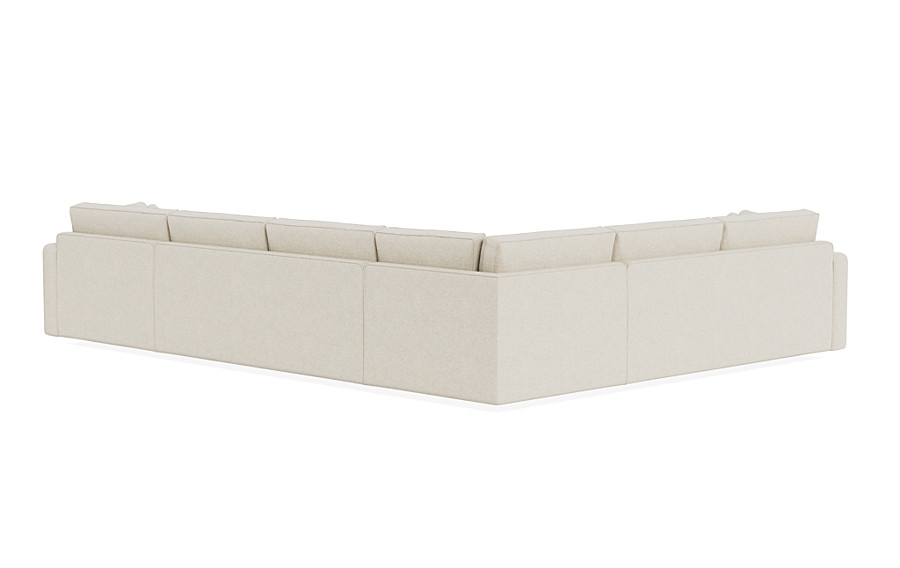 James 4-Piece 5-Seat Corner Chaise Sectional Right - Image 3