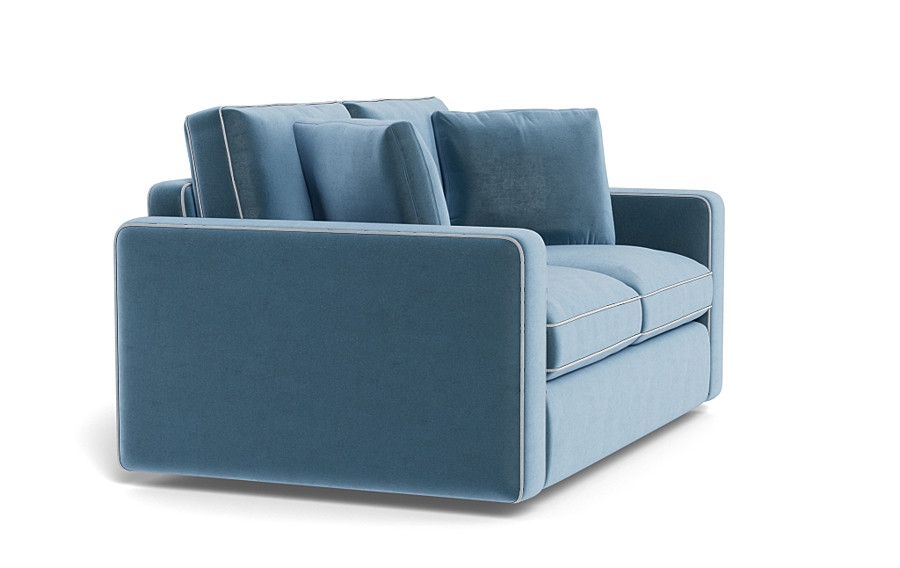 James Loveseat with Contrast Piping - Image 1