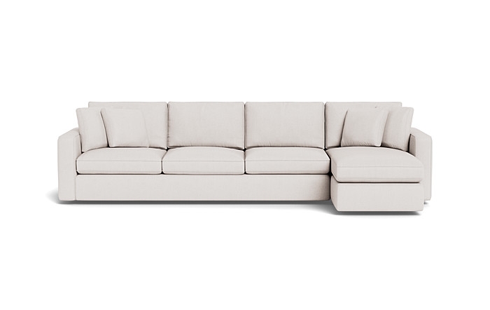 James 4-Seat Right Chaise Sectional with Storage - Image 0