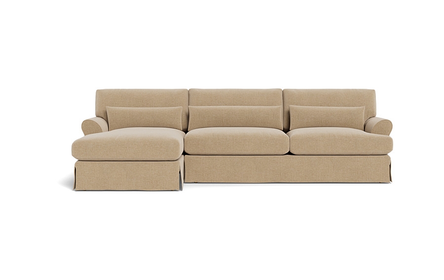 Maxwell Slipcovered Sectional Sofa with  Chaise by Apartment Therapy - Image 0