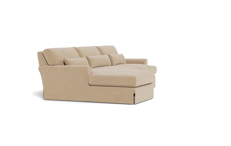 Maxwell Slipcovered Sectional Sofa with  Chaise by Apartment Therapy - Image 3