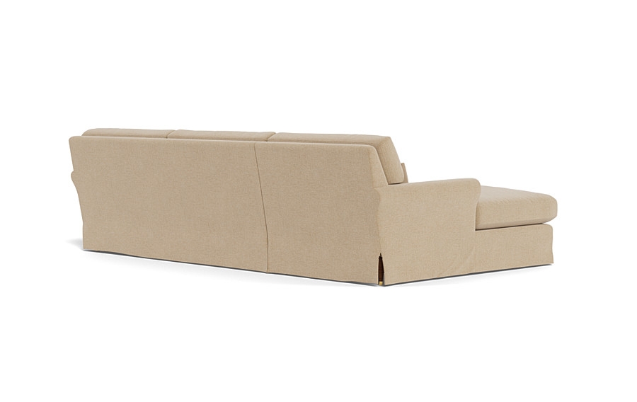 Maxwell Slipcovered Sectional Sofa with  Chaise by Apartment Therapy - Image 1