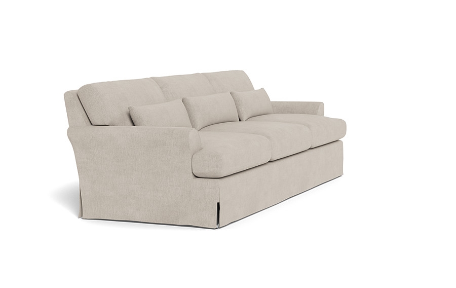 Maxwell Slipcovered 3-Seat Sofa by Apartment Therapy - Image 1