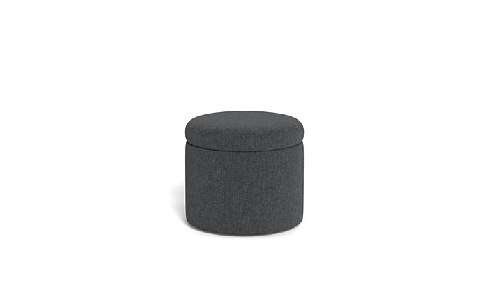 Colten Round Storage Stool Ottoman - Image 0