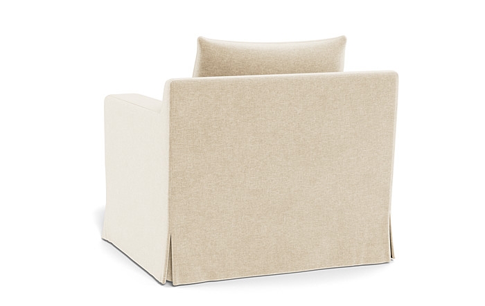 Sloan Slipcovered Swivel Glider Accent Chair - Image 3