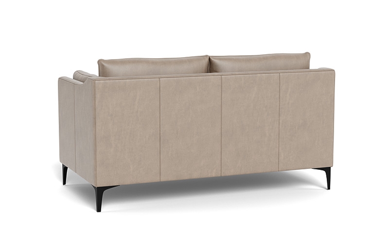 Caitlin Leather Loveseat by The Everygirl® - Image 1