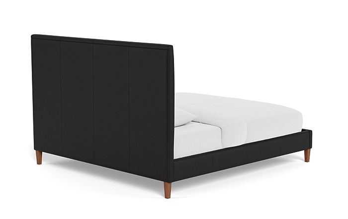 Lowen Leather Upholstered Bed with Tufting Option - Image 4