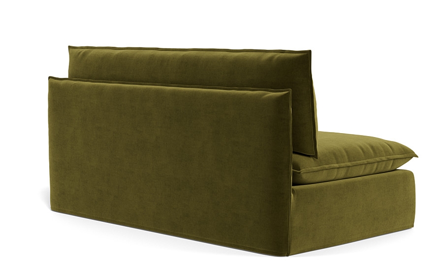 Josie Slipcovered Modular Larger Armless Sofa Unit  - Image 4