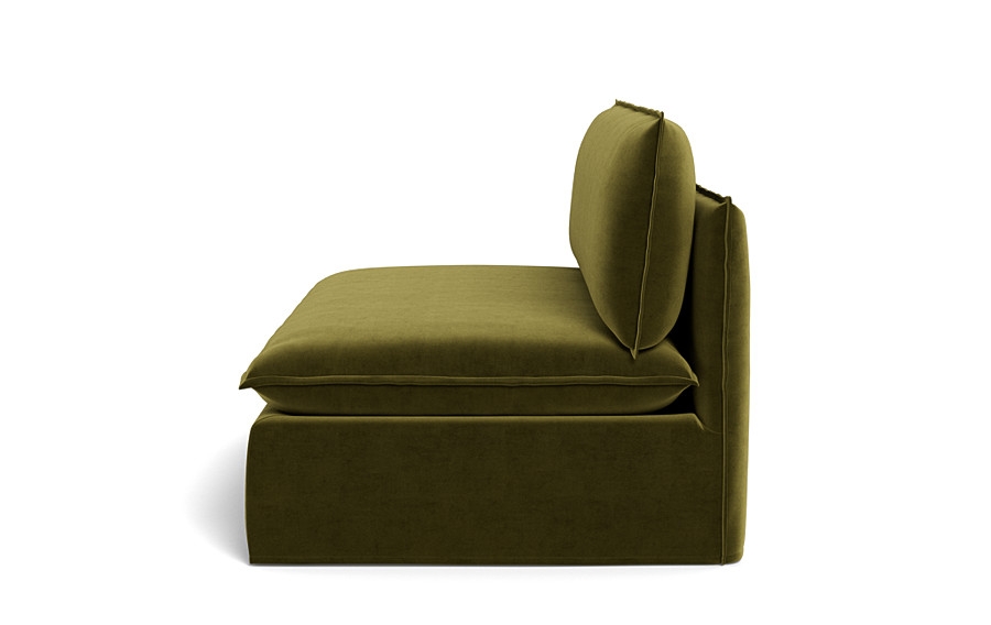 Josie Slipcovered Modular Larger Armless Sofa Unit  - Image 3