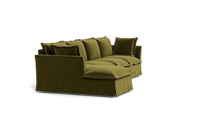 Skylar Slipcovered 4-Seat  Chaise Sectional - Image 2